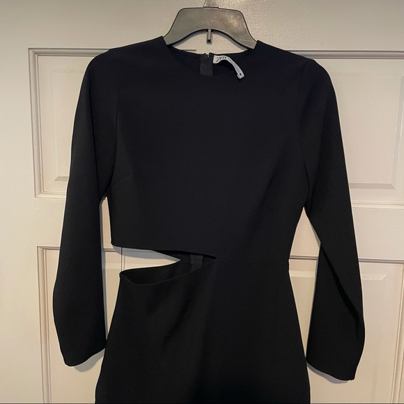 Zara black cut out maxi dress - Picture 9 of 13